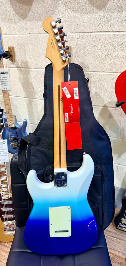 🌟NEW🌟 Fender Player Plus Stratocaster HSS~ Belair Blue Fade~ Mexican Strat!