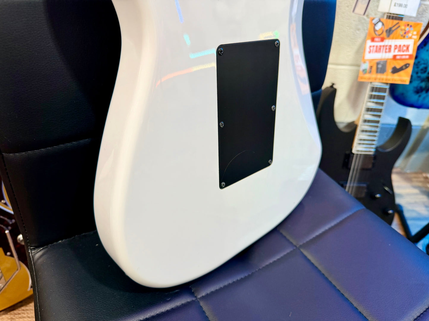 🔥2023🔥 Jackson Adrian Smith SDXM~ Maple~ Snow White~ Iron Maiden Signature!