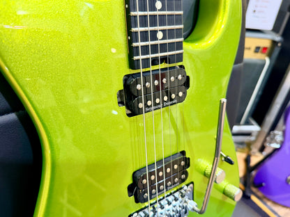 ⚡️2022⚡️ Charvel Pro-Mod San Dimas Style 1 HH FR E~ Lime Green Metallic~ Floyd!