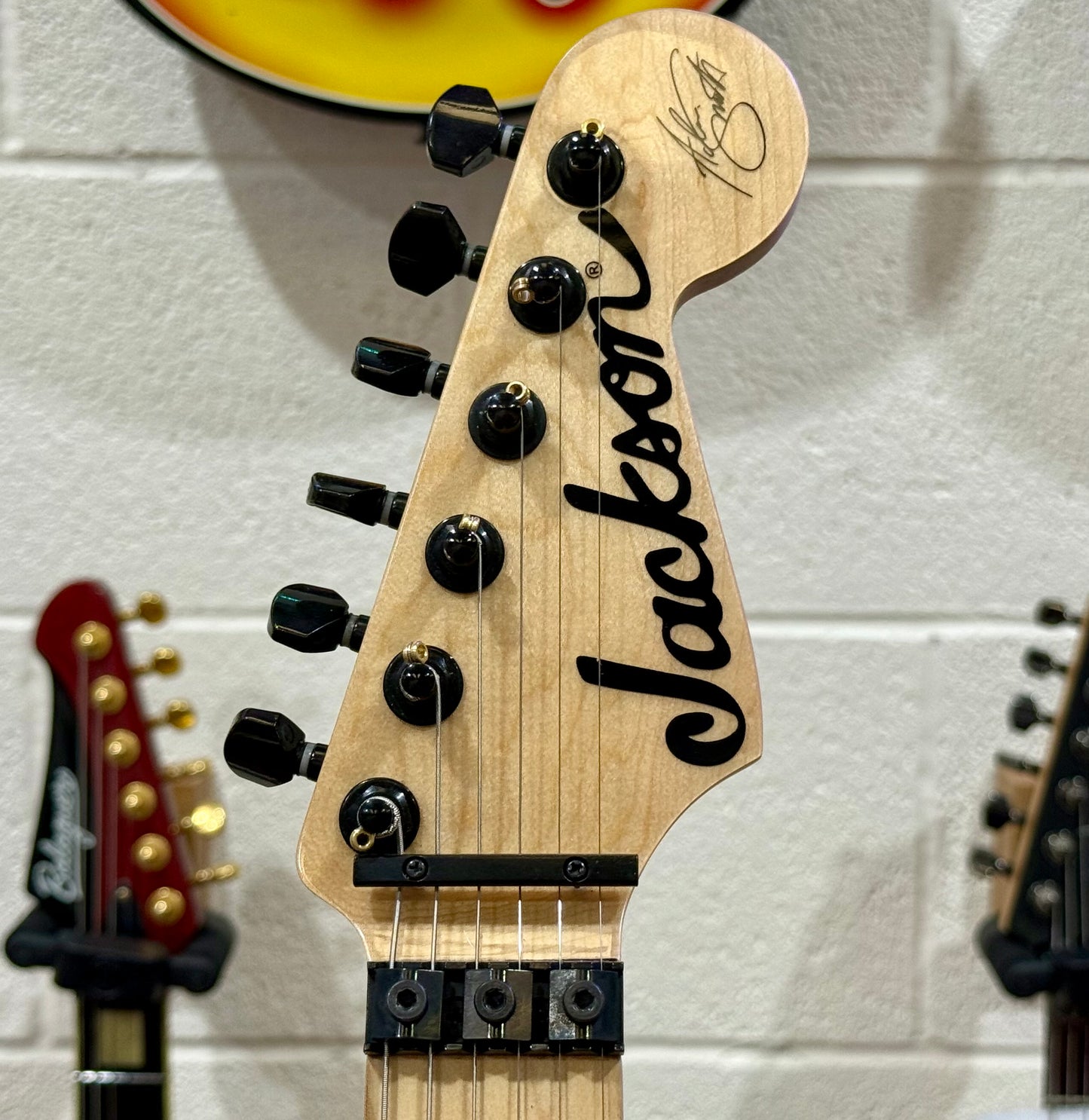 🔥MINT 2023🔥 Jackson Adrian Smith SDXM~ Snow White~ Iron Maiden Signature!