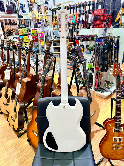 🔥2023🔥 Burny RSG-60 ’63 Alpine White SG Electric Guitar~ Near Mint~ Fernandes!