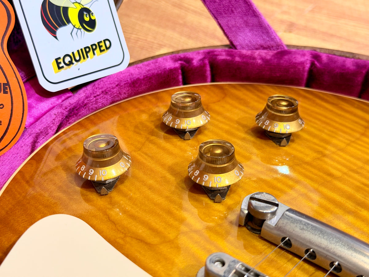 2012 Gibson Custom Shop 1959 Les Paul Standard R9 VOS~ Honey Burst~ Case & COA
