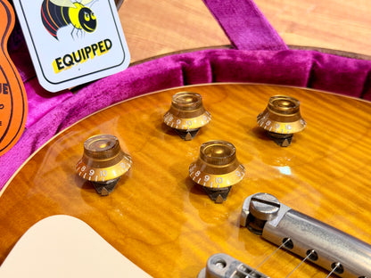 2012 Gibson Custom Shop 1959 Les Paul Standard R9 VOS~ Honey Burst~ Case & COA