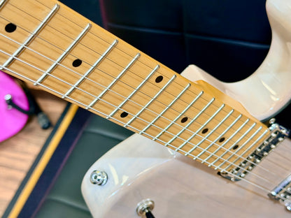 ✨ Harley Benton TE-90FLT VW Deluxe Series Vintage White~ Tele ‘Cabronita’ ✨