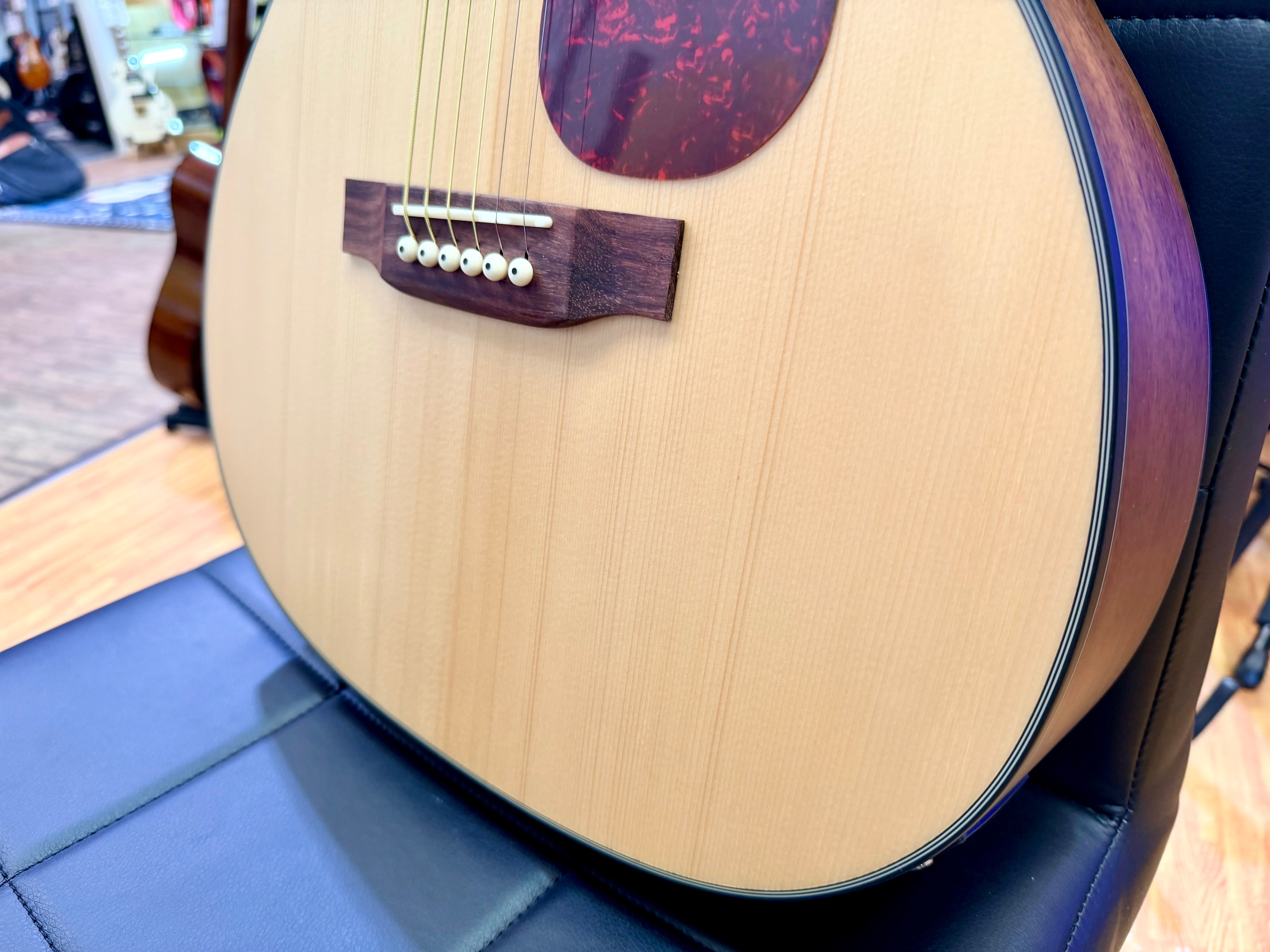 ⚡️NEW⚡️ Vintage VEC300N Stage Series Electro Acoustic Guitar~ Folk Cutaway!