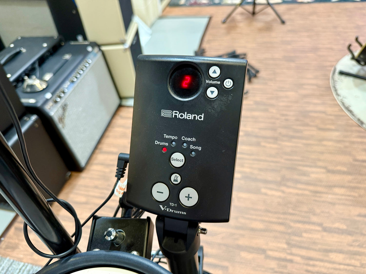 🥁 Roland TD-1DMK V-Drums Electronic Drum Kit~ With Mapex Double Bass Pedal !🥁