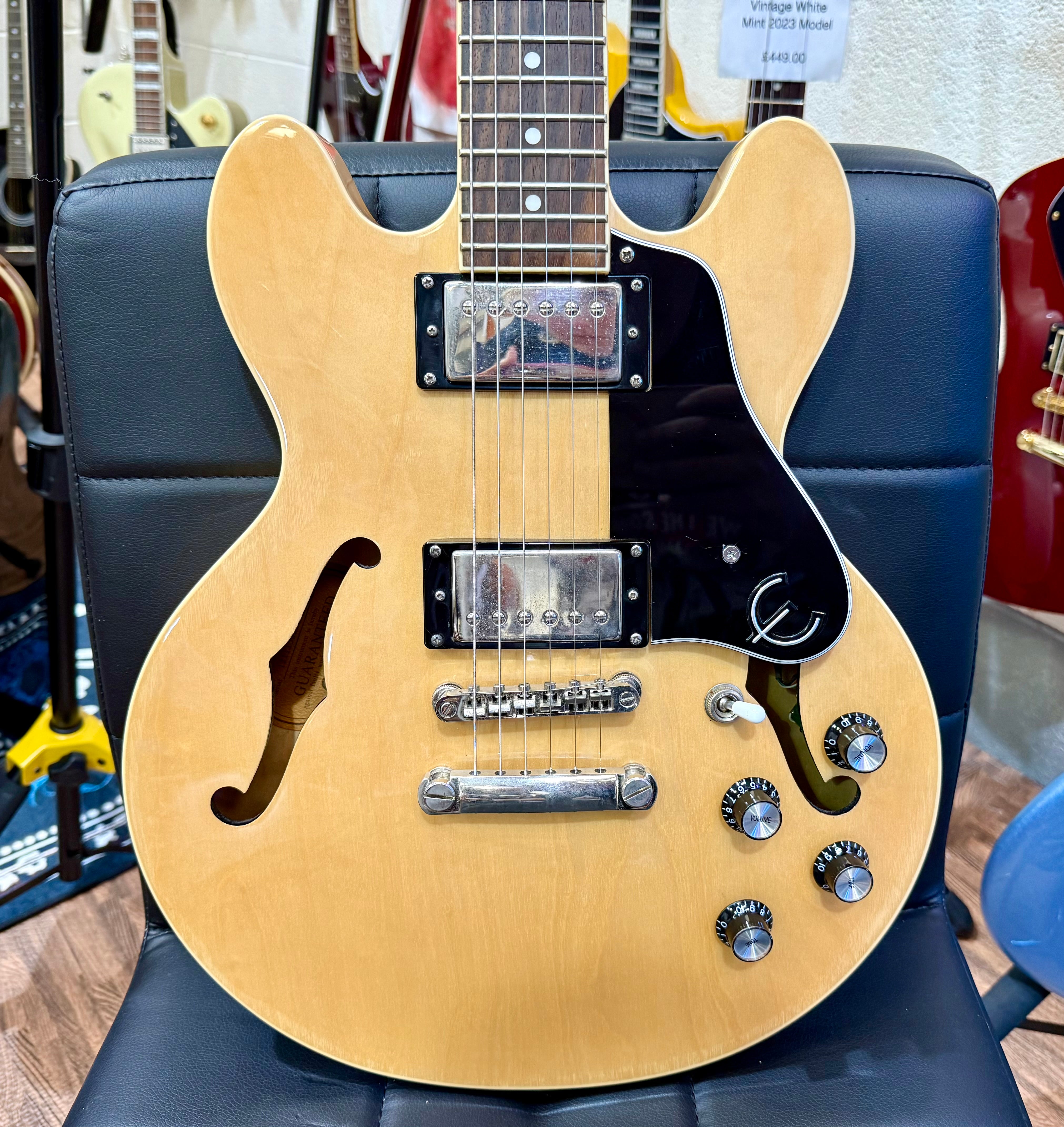 🌟2012🌟 Epiphone ES-339 Hollowbody~ Natural Gloss~ Electric Guitar!