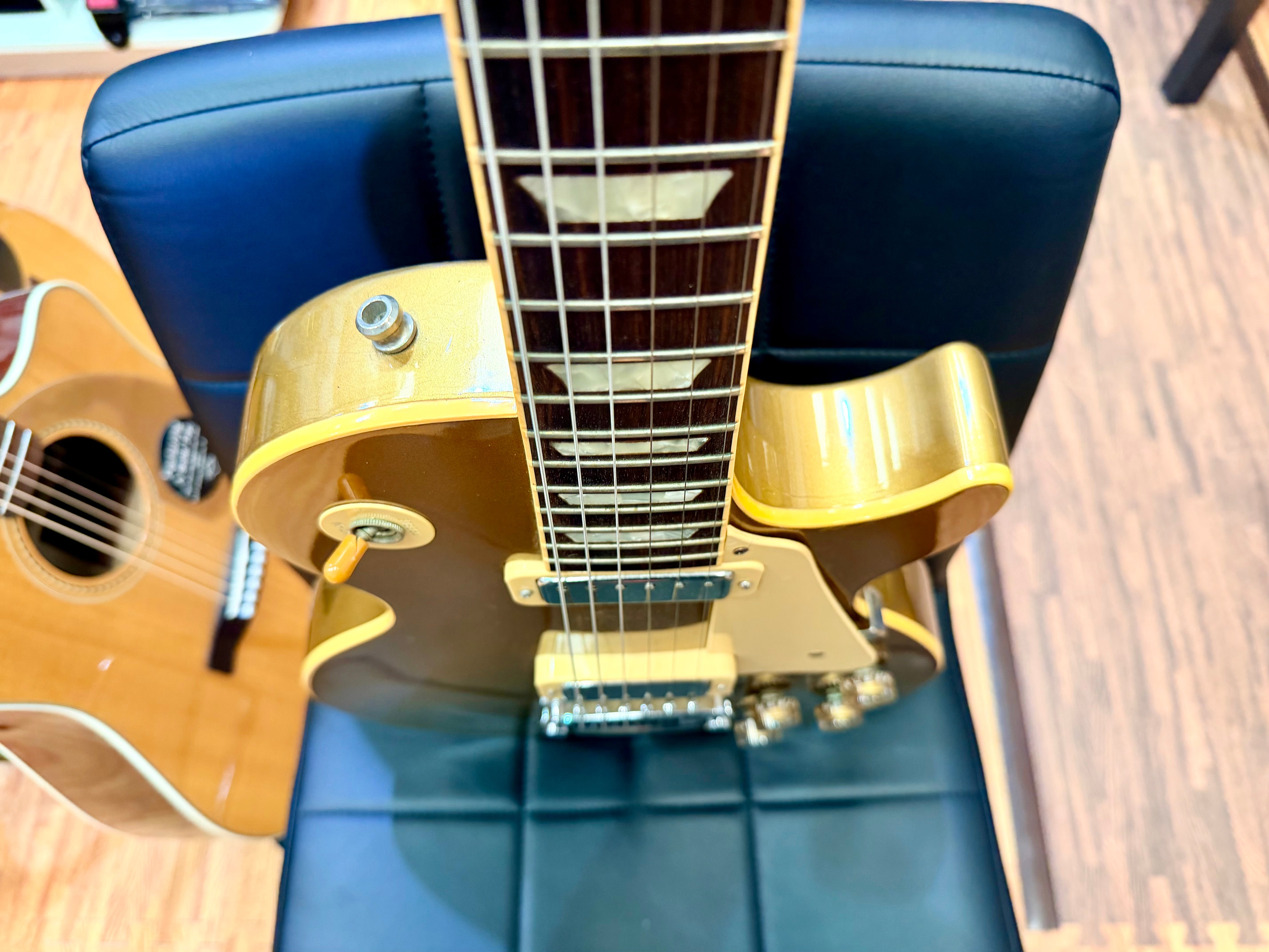 ✨RARE 1991✨ Gibson Les Paul Deluxe Hall Of Fame Edition~ Bullion Gold~ Limited!