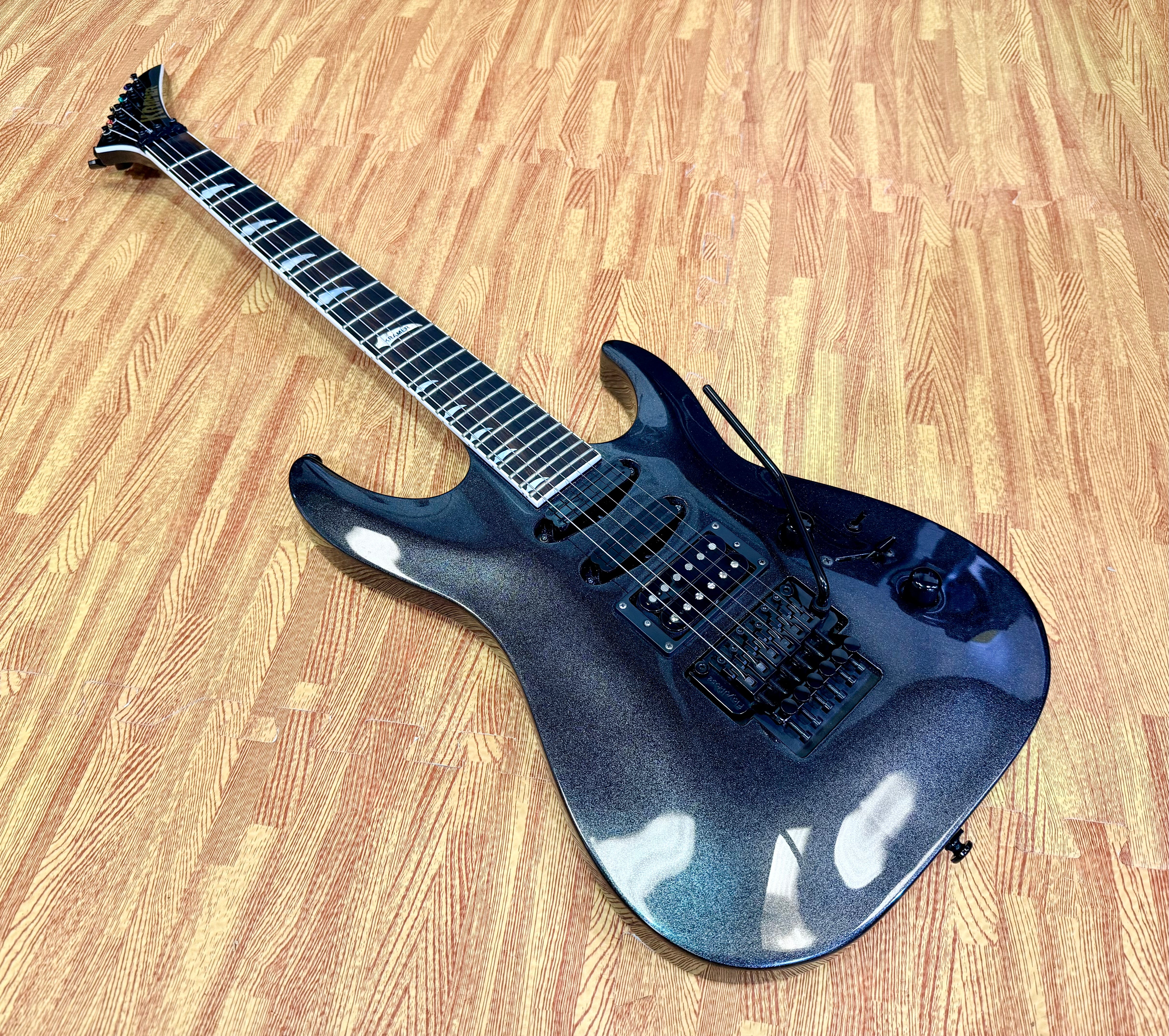 🔥2020🔥 Kramer SM-1 Maximum Steel~ Seymour Duncan Pickups & Floyd Rose Tremolo!