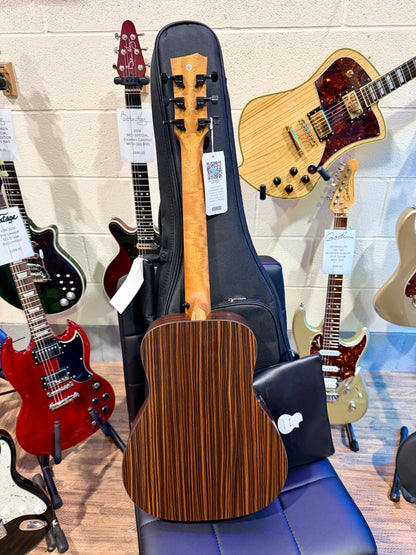 🔥NEW🔥 Enya EB-X1 EQ Pro 1/2 Sized Electro-Acoustic Travel Guitar~ Smart Pickup