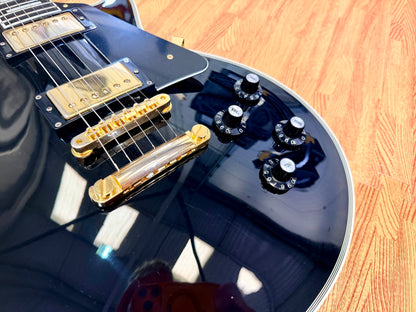 🔥2018🔥 Edwards E-LP-105CD Les Paul Custom Ebony~ Made In Japan ‘ESP’ MIJ + Bag