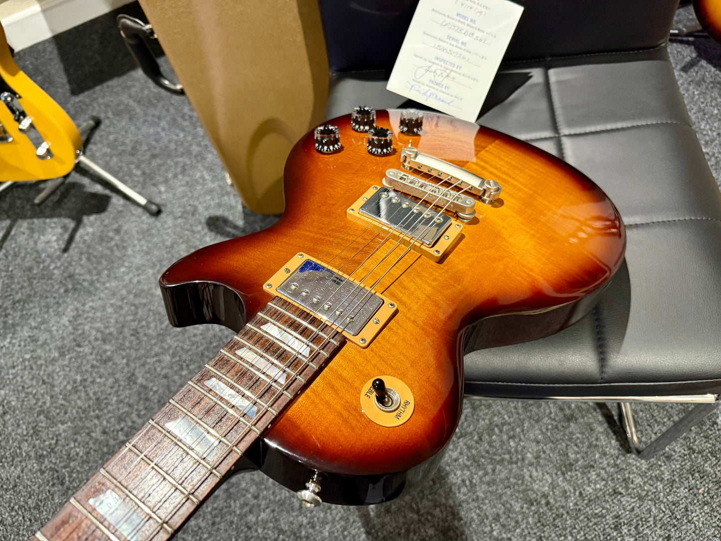 🔥UPGRADED🔥 2015 Gibson Les Paul Studio Desert Burst~ 100th Limited Run + Case!