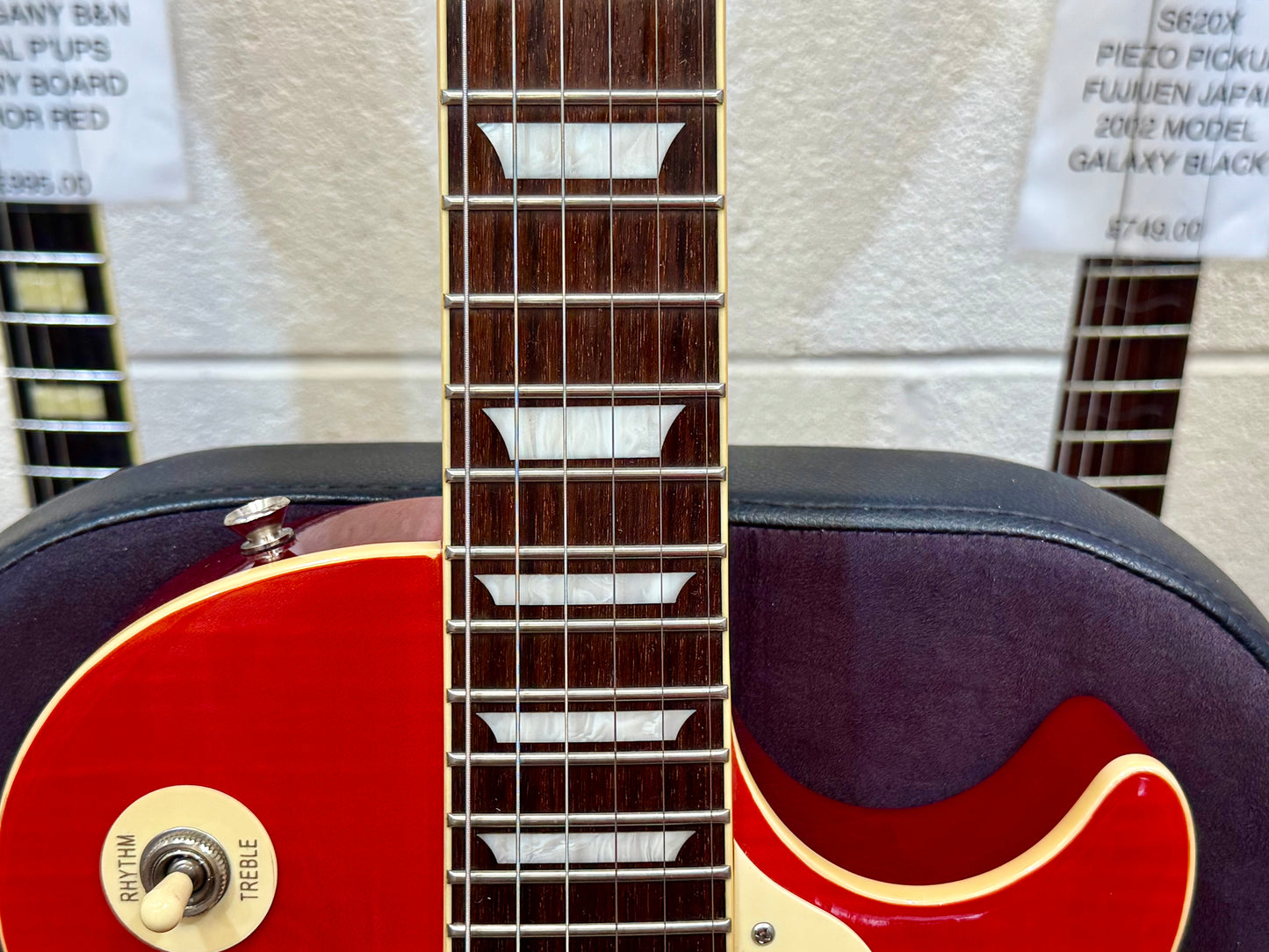 🌟2018🌟 Fernandes Burny Super Grade Les Paul Electric Guitar~ Cherry Sunburst!