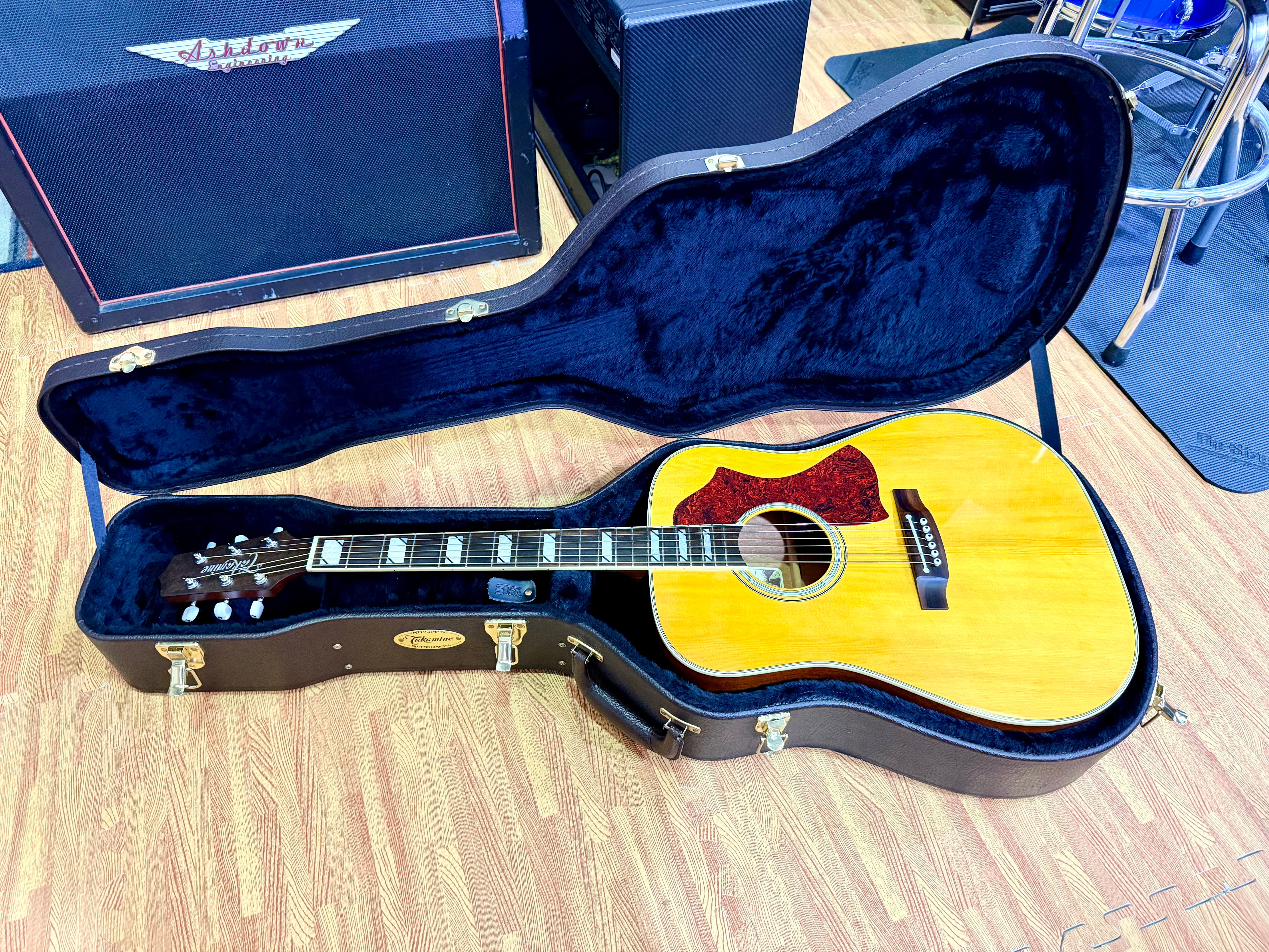 🇯🇵RARE🇯🇵 Takamine TE340S VN Electro-Acoustic Guitar~ 2007 MIJ Limited Edition!