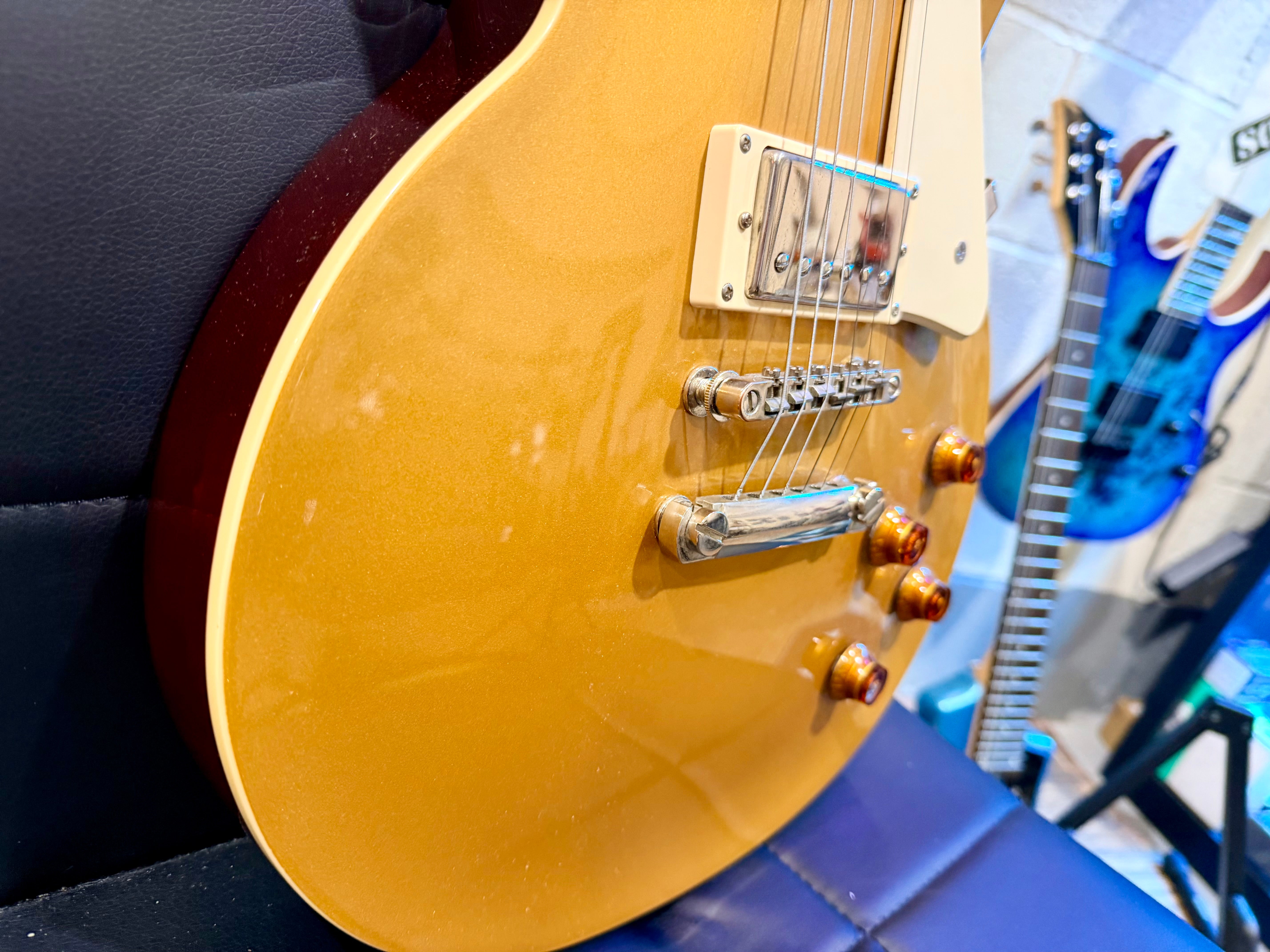 🌟2012🌟 Epiphone Les Paul Standard Gold Top~ Electric Guitar~ Lovely Condition!