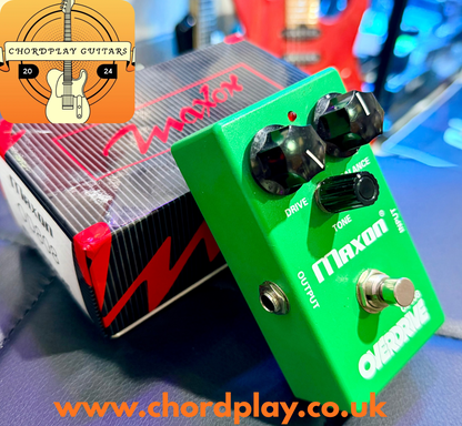 🎸 Maxon OD808 Tubescreamer Overdrive Pedal~ Guitar Effects Unit 🎸