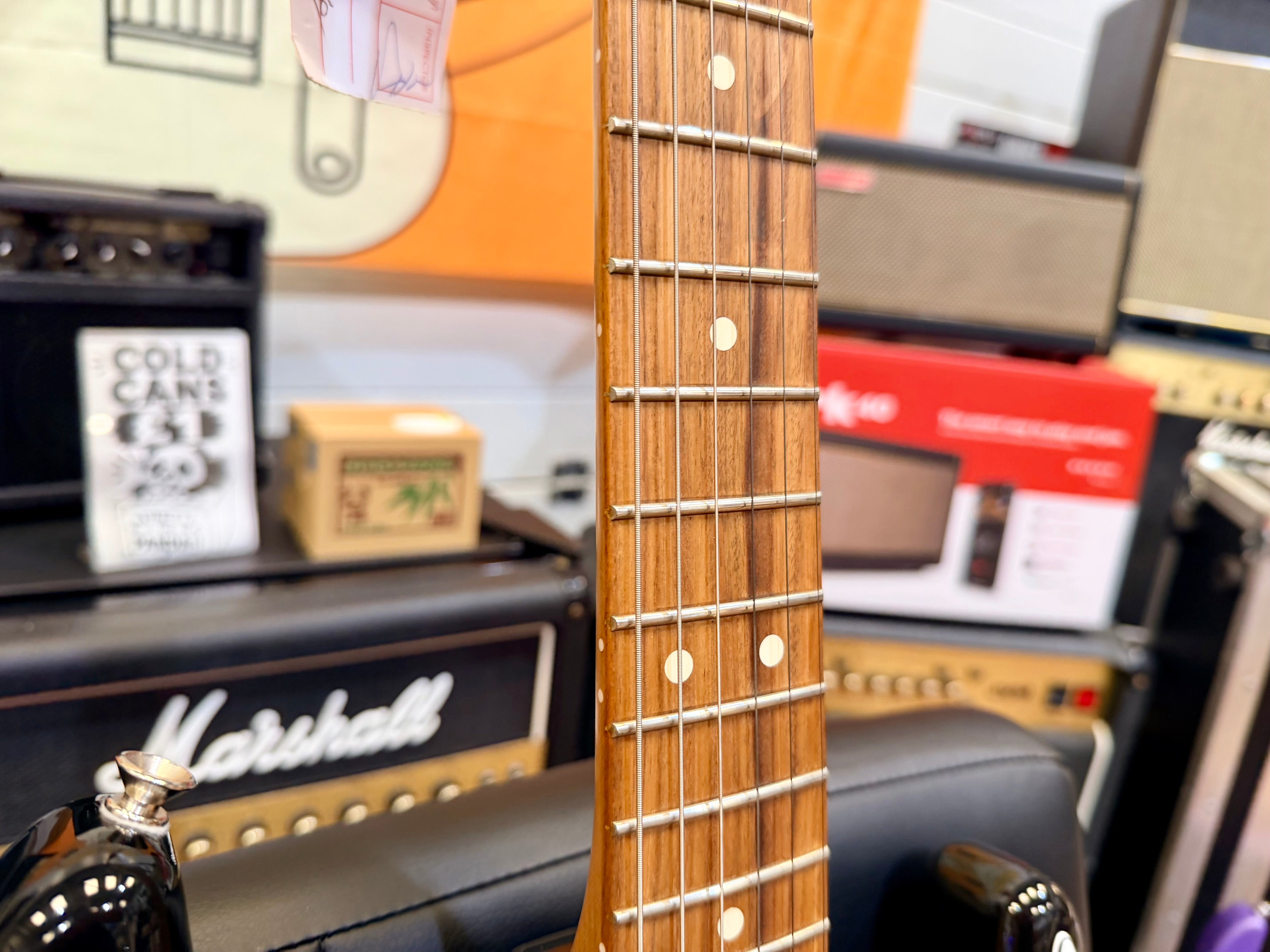 ✨2023✨ Fender Ltd Ed Roasted Player Stratocaster~ Black + Custom Shop Pickups!