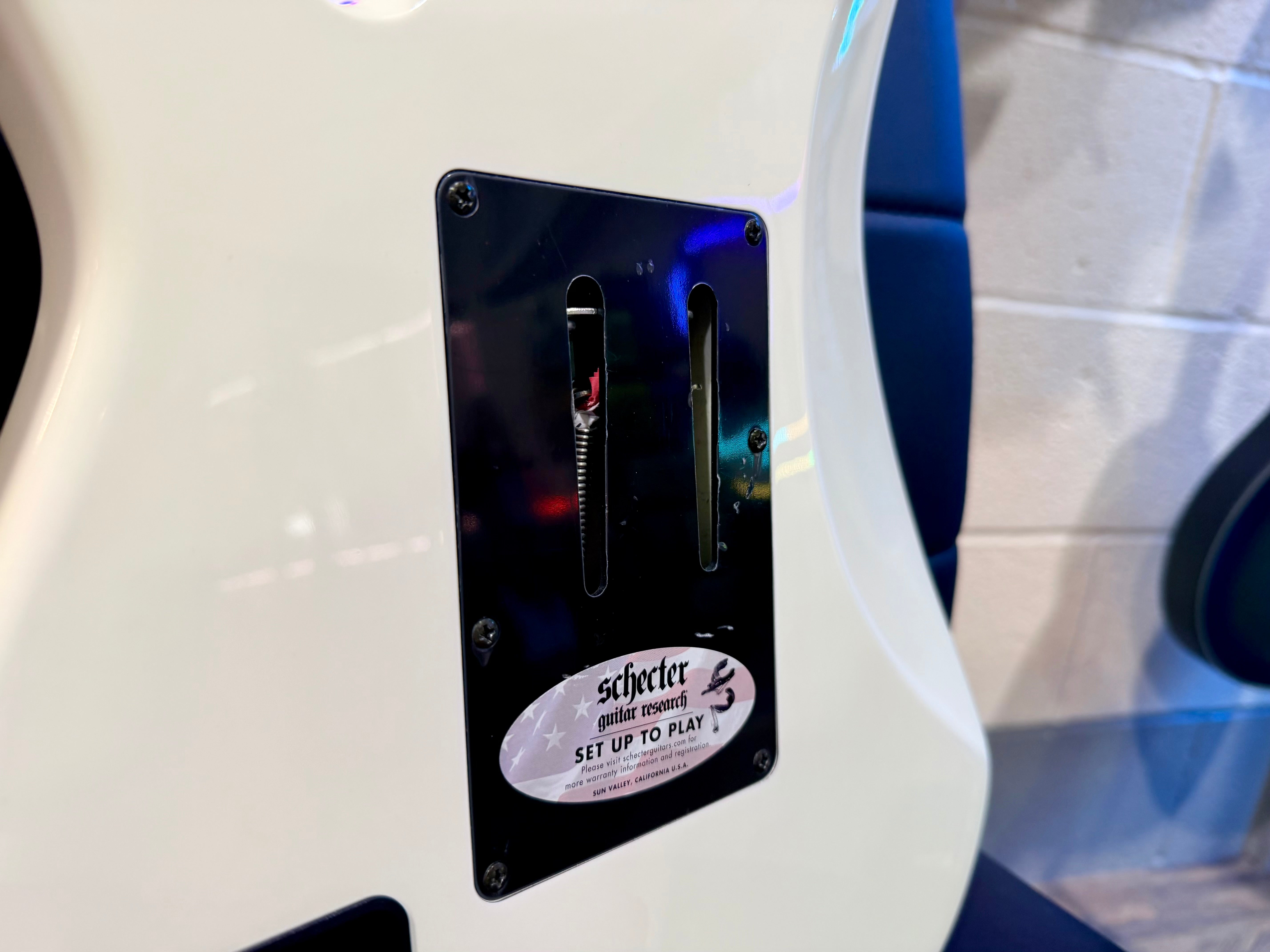 🔥2017🔥 Schecter Sun Valley Super Shredder FR~ Gloss White~ Floyd Rose!