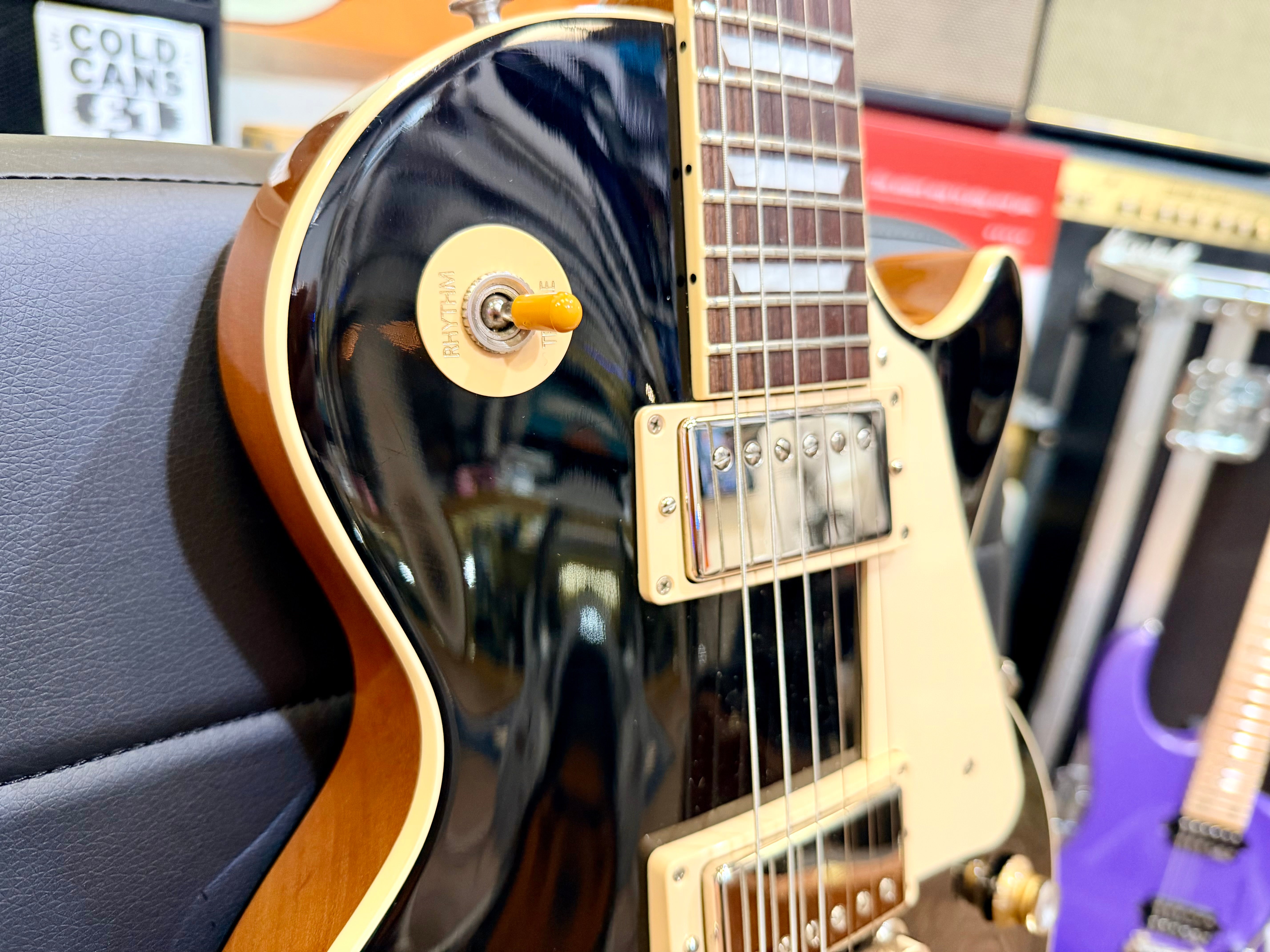 🔥2023🔥 Gibson Les Paul Standard 60s Plain Top Ebony~ Seymour Duncan/Killswitch