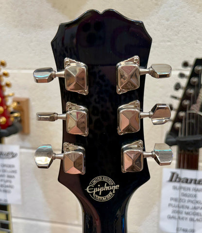 🌟RARE 2010🌟 Epiphone Les Paul Junior Ltd Edition Custom Shop~ Translucent Blue