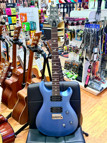 🔥EX-DEMO🔥 PRS SE CE24 Standard Satin Ice Blue Metallic + PRS Gig Bag!