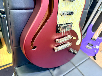 ✨1/50✨ D'Angelico Deluxe Bedford SH Limited Edition Matte Wine Semi Hollow!