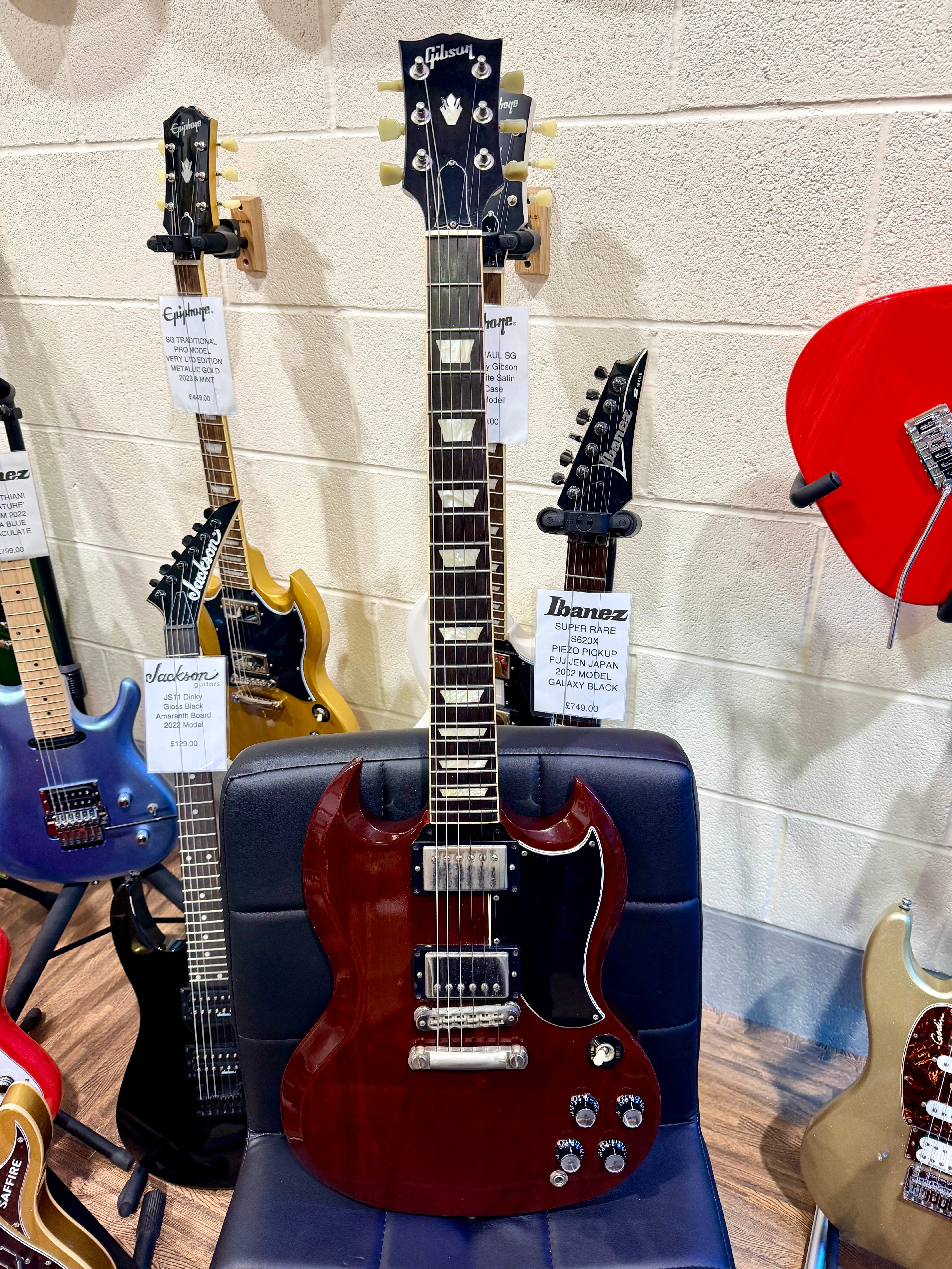 🍒2005 USA🍒 Gibson '61 SG Standard Reissue~ Heritage Cherry~ Cherished & Case!