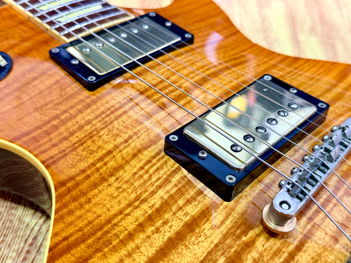 🇯🇵1996🇯🇵 Orville LPS-80F Les Paul Deep Cherry Tiger Top MIJ Japan Import!