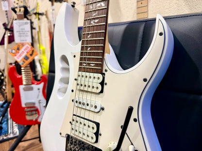 🔥2016🔥 Ibanez JEMJR Steve Vai Signature Electric Guitar~ Jem Junior~ White!