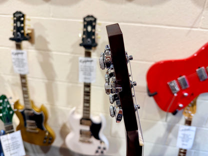 🌟NEW🌟 Harmony Juno Standard Electric~ Pearl White Gold Foil P90 + Mono Case!