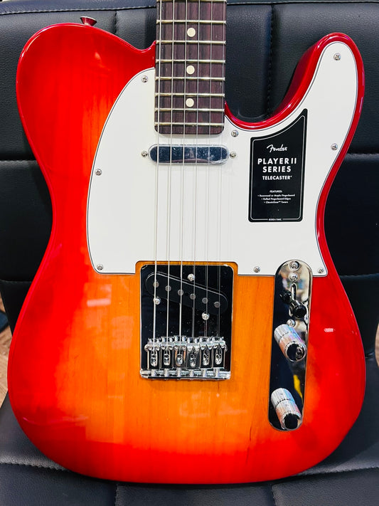🔥NEW🔥 Fender Player II Telecaster Rosewood~ Aged Cherry Burst~ 2024 Model!