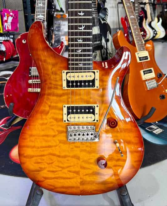 🌟 30th Anniversary Ltd Edition 🌟 PRS SE Custom 24~ Vintage Sunburst Quilt Top!