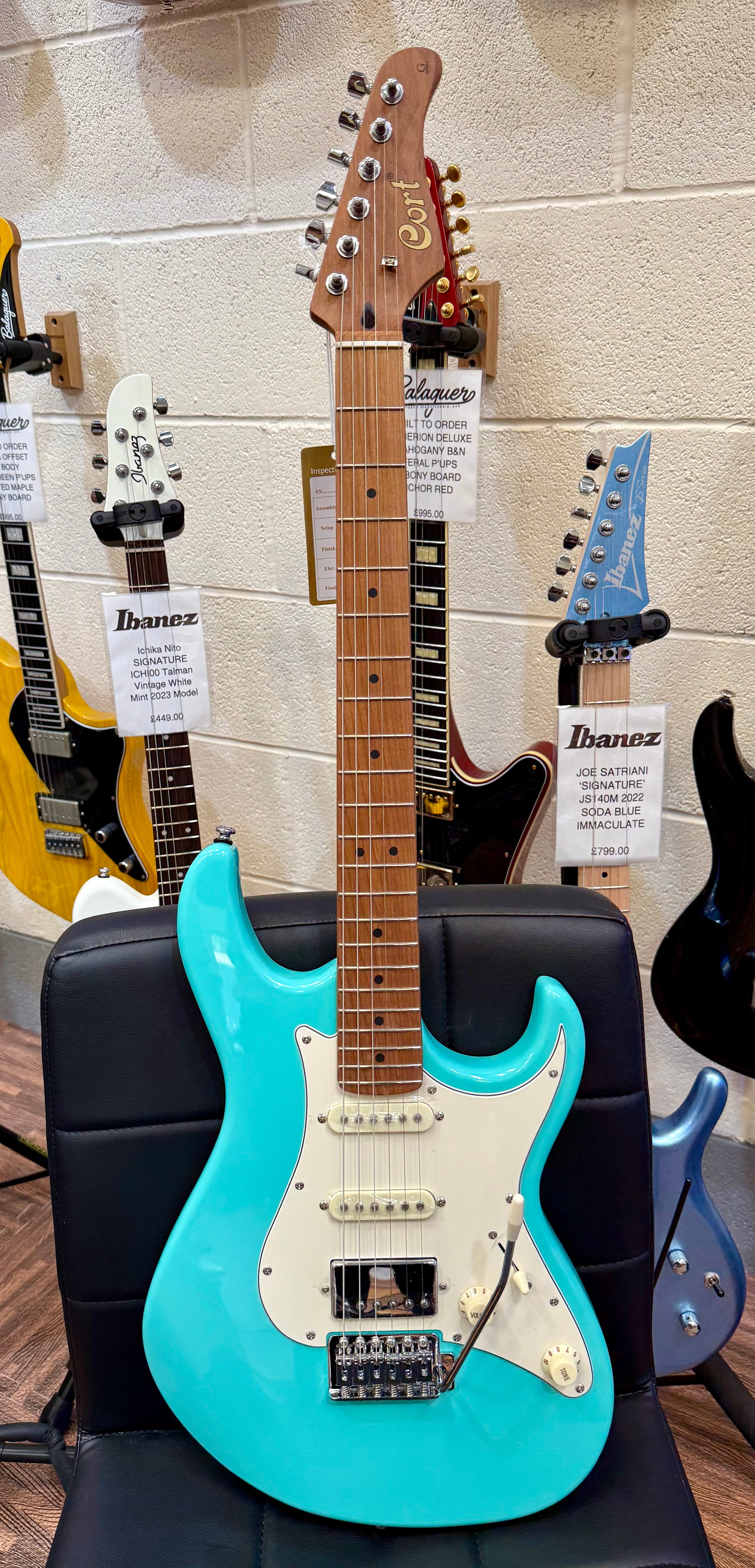 🌟BRAND NEW🌟 Cort G200SE Limited Edition~ Seafoam Green~ Roasted Maple~ Latest Model!