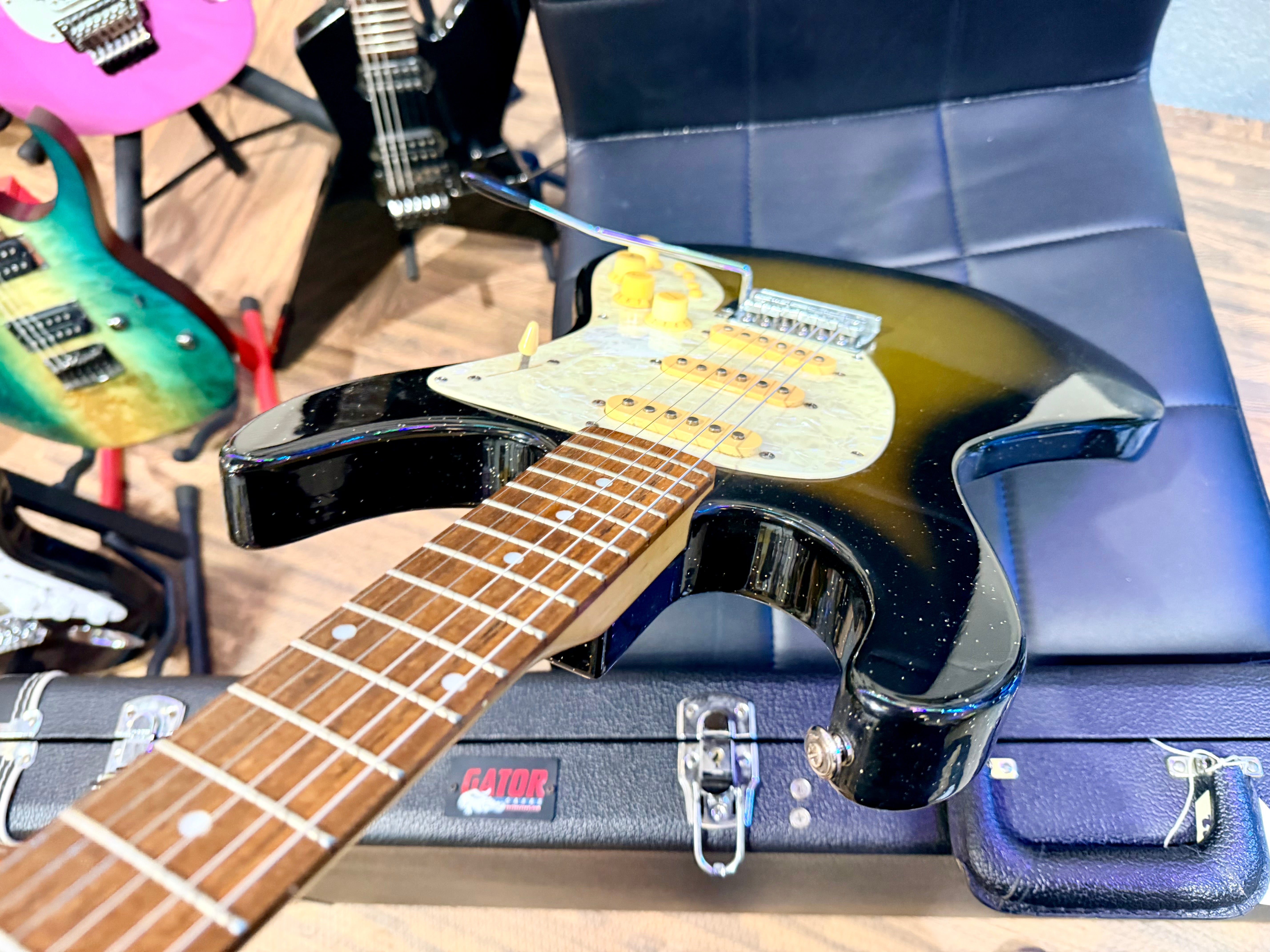 🔥RARE🔥 Danelectro Danoblaster Innuendo Electric Guitar~ Korea 2000 + Effects!