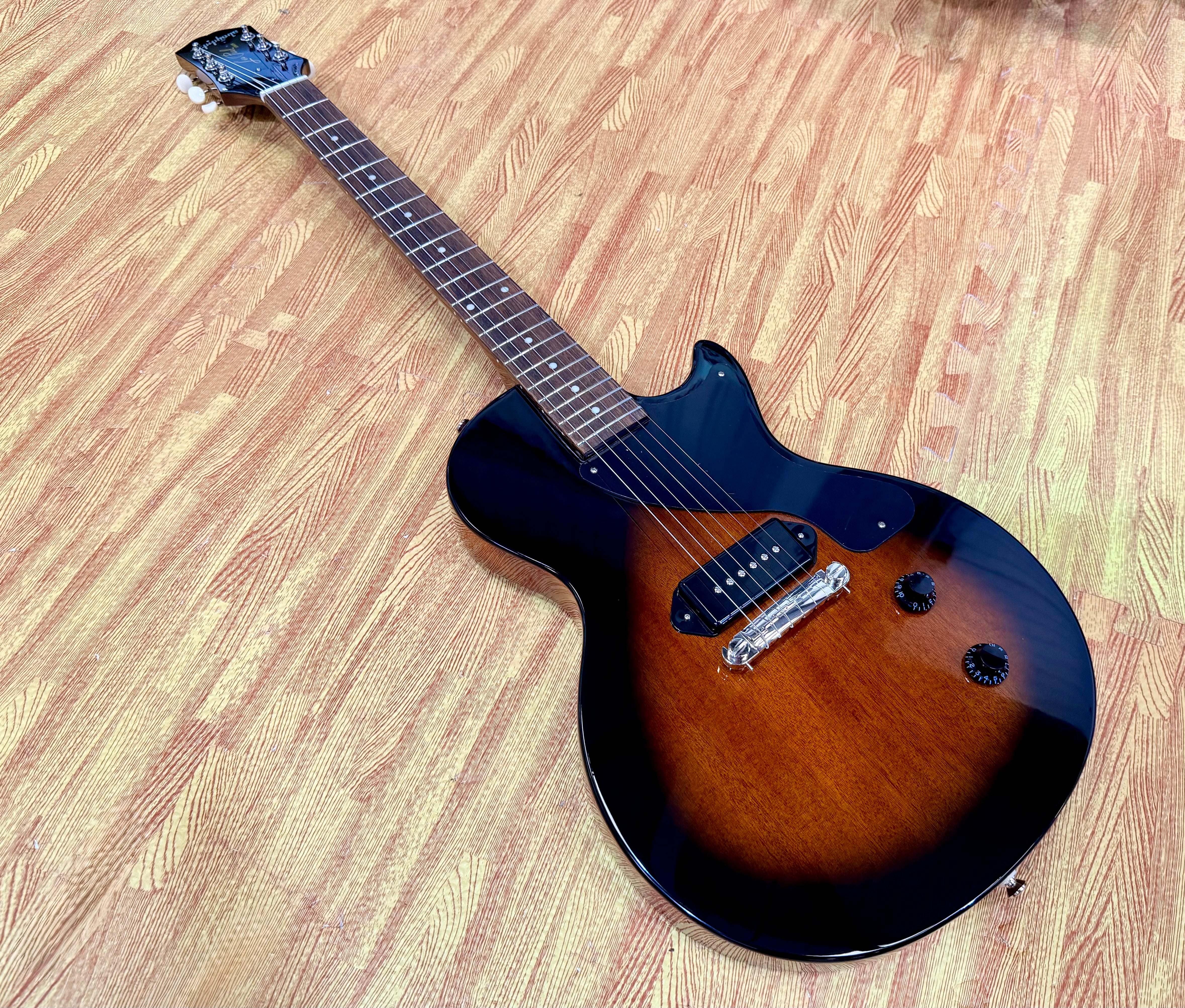 🔥EX-DEMO🔥 2025 Epiphone Les Paul Junior P90 Electric Guitar~ Tobacco Burst!
