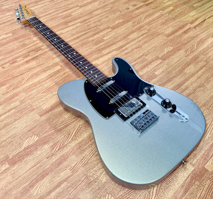 🔥2012🔥 Fender Blacktop Telecaster Baritone~ Ghost Silver HSS~ Mexican MIM Tele