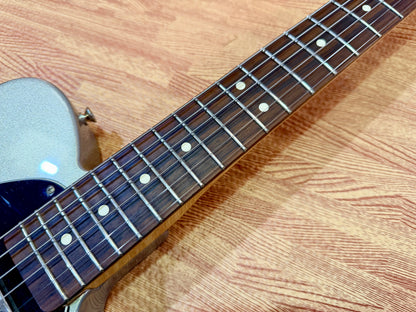 🔥2012🔥 Fender Blacktop Telecaster Baritone~ Ghost Silver HSS~ Mexican MIM Tele