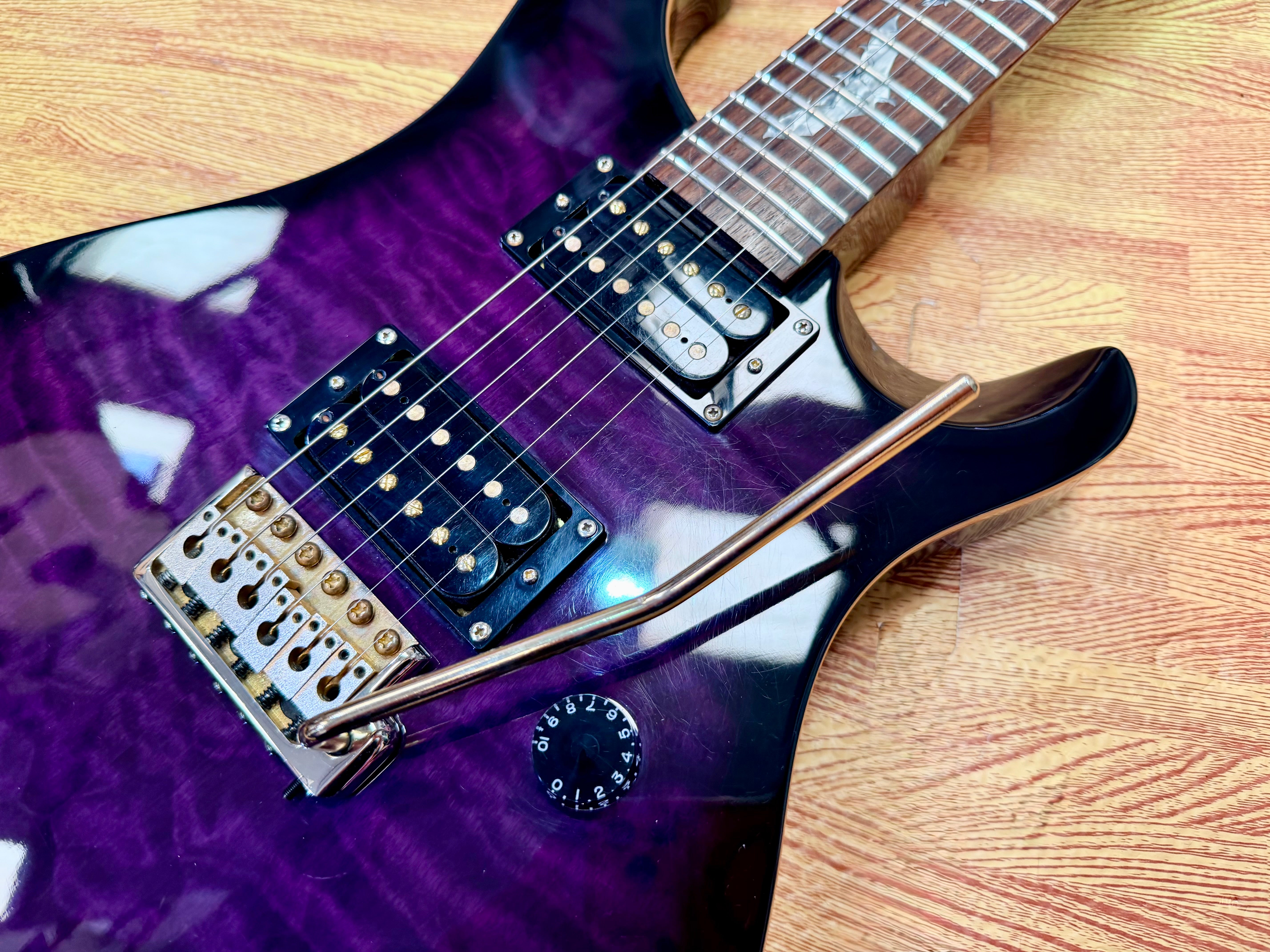 🦇 PRS SE Paul Allender Signature Purple Burst~ 2008 Korean~ Rare Early Model 🦇