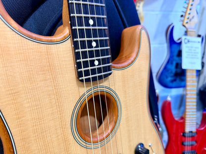 🇺🇸2021🇺🇸 Fender American Acoustasonic Stratocaster~ Natural Finish + Gig Bag