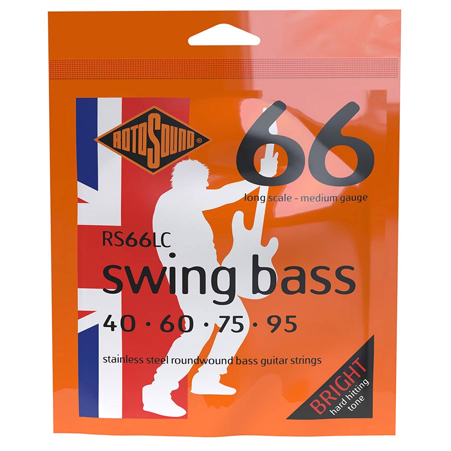 Rotosound Swing Bass 66 string set electric bass stainless steel 40-95