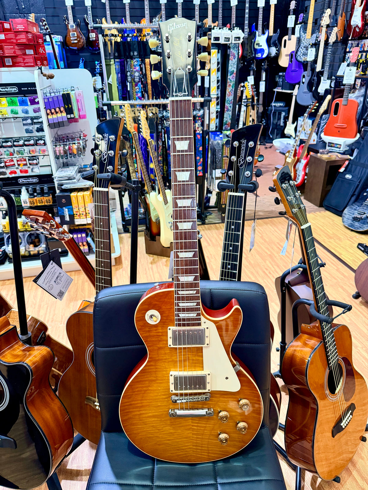 2012 Gibson Custom Shop 1959 Les Paul Standard R9 VOS~ Honey Burst~ Case & COA