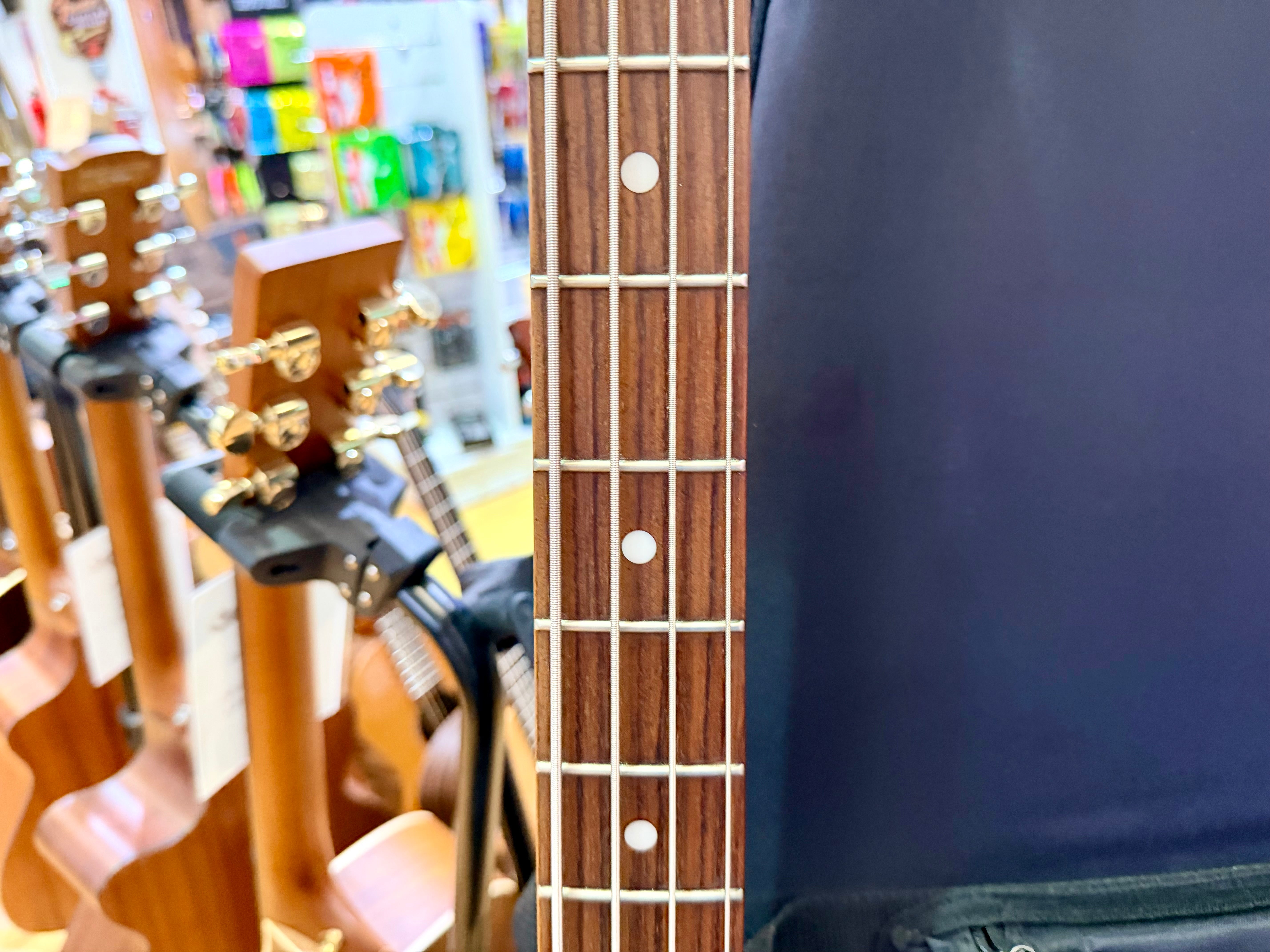 ✨2024✨ Sterling Music Man StingRay RAY34~ Purple Sparkle~ Electric Bass + Bag!