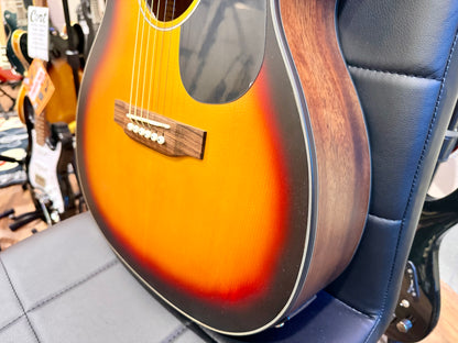 ☀️NEW☀️ Vintage VEC300SB Folk Cutaway Electro-Acoustic Guitar~ Sunburst!