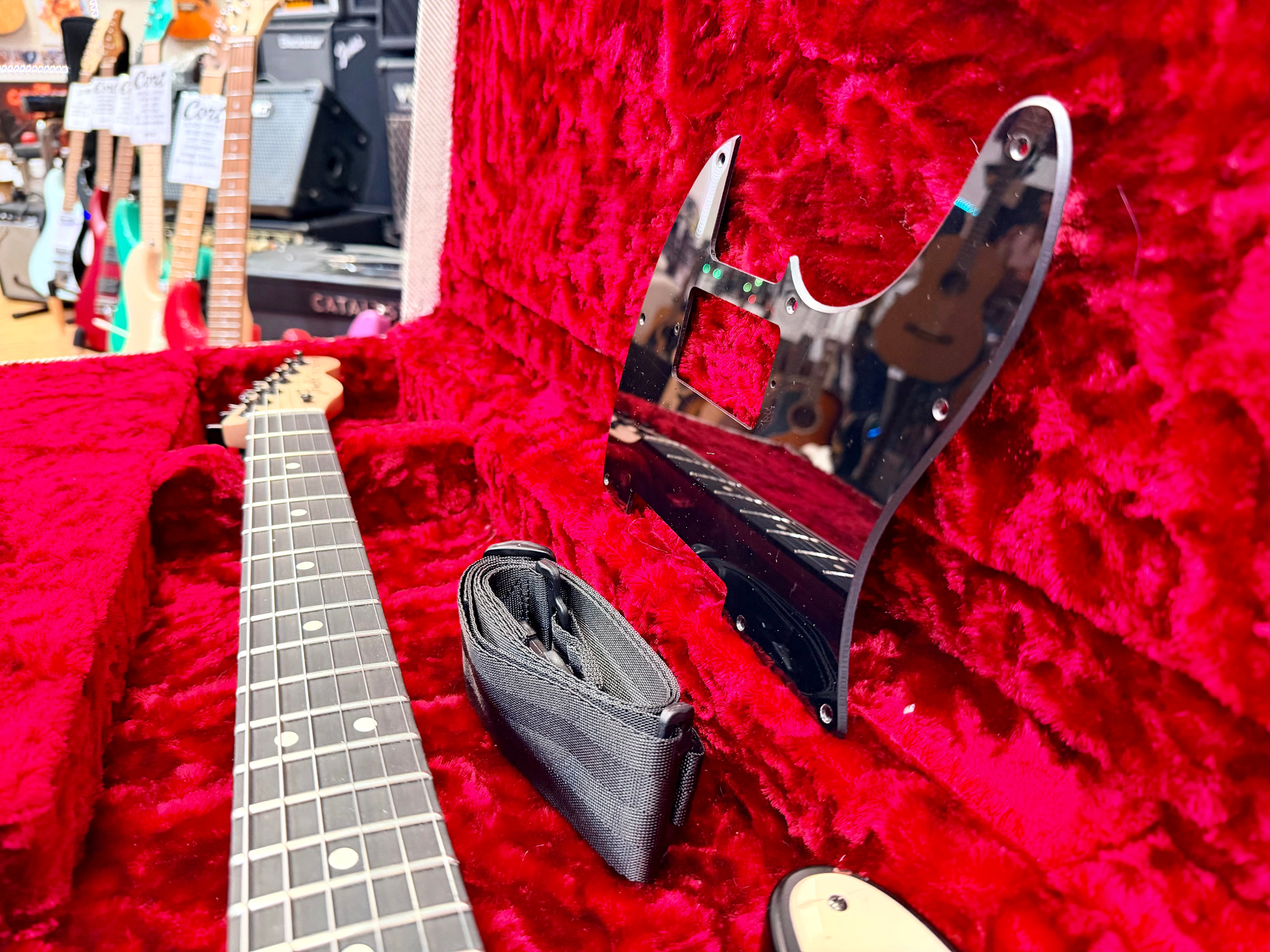 🔥 Fender Jim Root Telecaster~ Black Ebony~ EMG 81/60~ 2021 Neck & 2015 Body 🔥