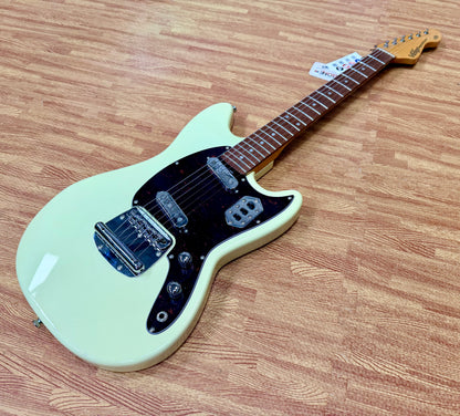 🔥NEW🔥 Vintage REVO Series 'Colt' SS Twin Electric Guitar ~ Vintage White!