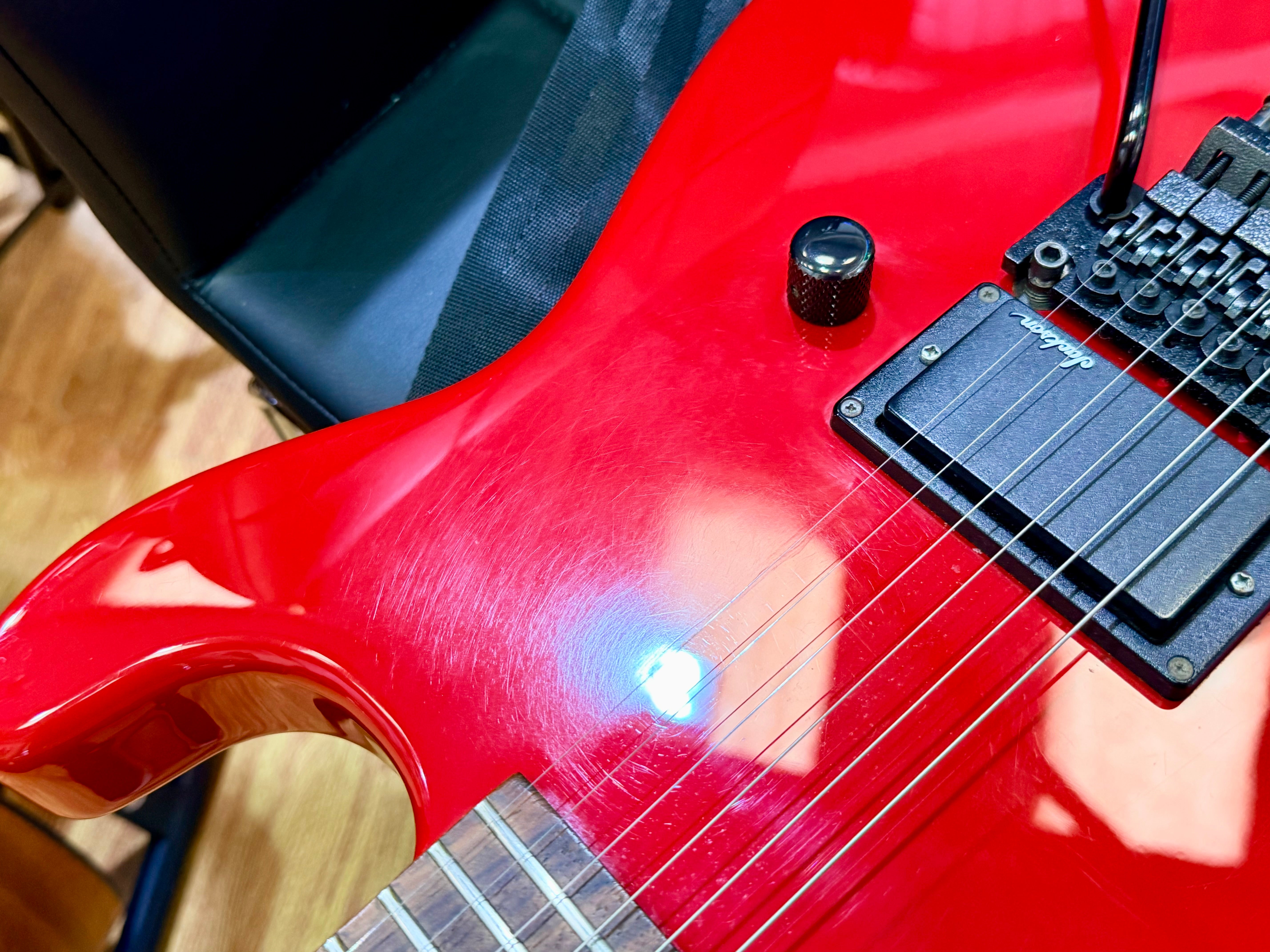 🔥RARE🔥 1987 Charvel Model 2 Red~ MIJ 80s Made In Japan~ JT6 Floyd Rose/Jackson