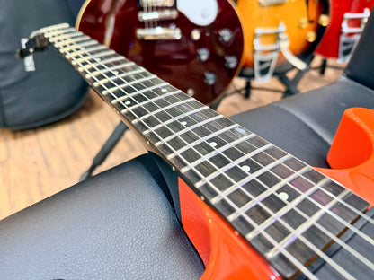 🐯 Edwards ESP E-SR-Kellogg Orange Tiger~ Sukeroku Ken Yokoyama~Made In Japan 🐯