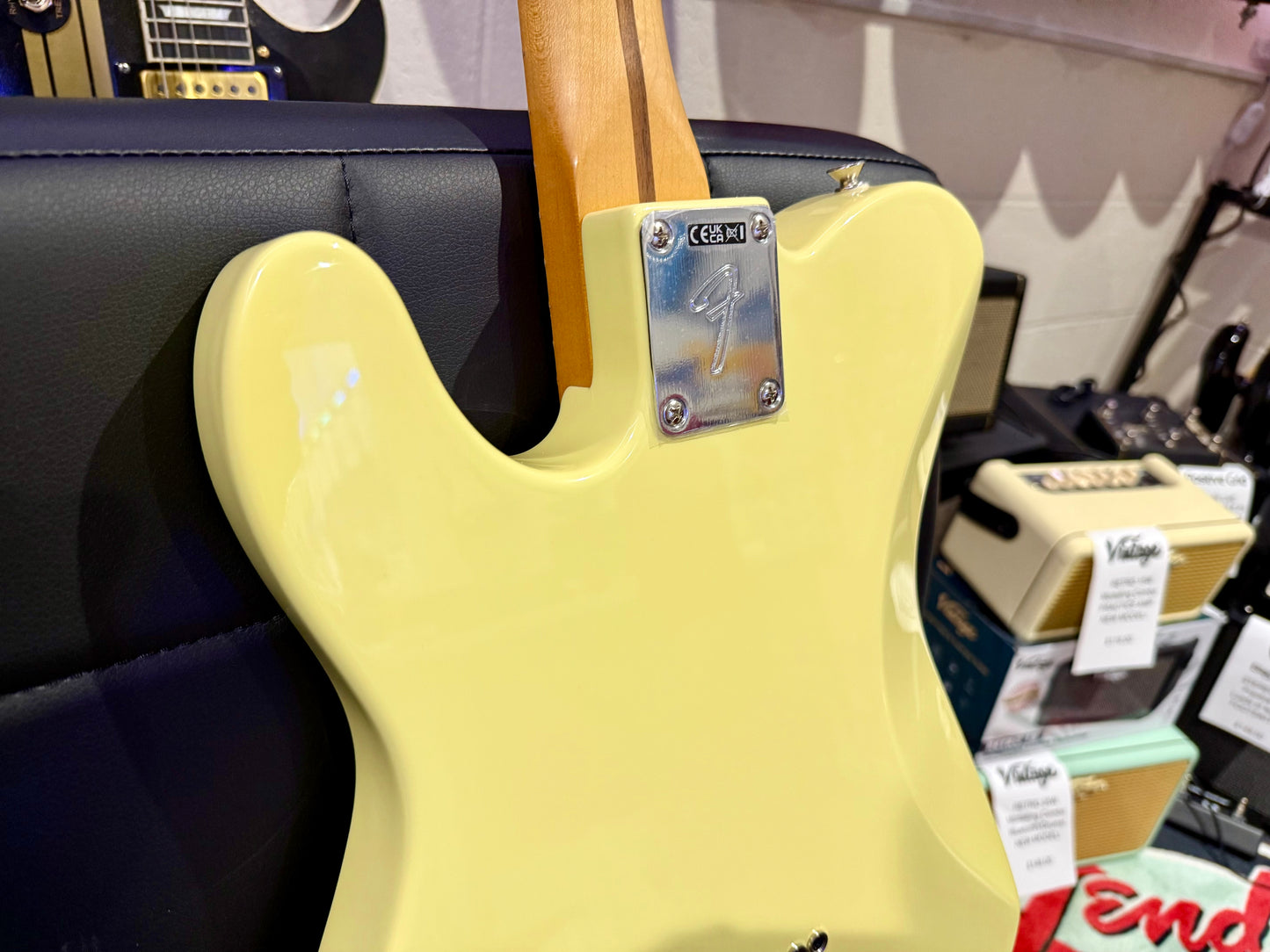 🌟NEW 2024🌟 Fender Player ii Telecaster HH~ Hialeah Yellow~ Maple Fretboard!