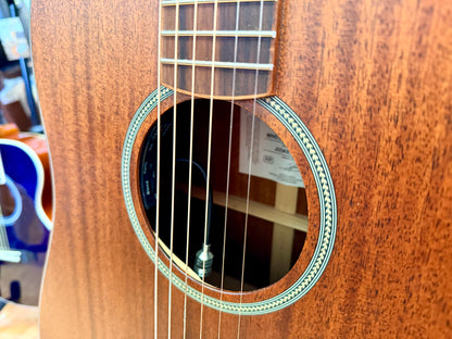 Crafter MIND D-MAHOe Pro Electro Acoustic Guitar~ Solid Mahogany Top + Gig Bag