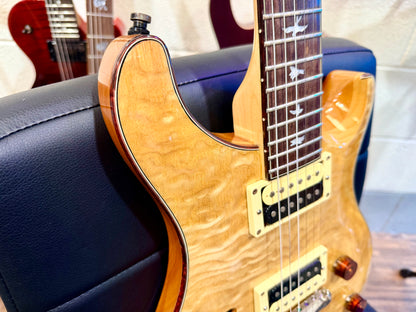 ⚡️RARE⚡️ PRS SE Exotic Custom 22 Semi-Hollow Swamp Ash Quilt~ Limited Run~ 2017!